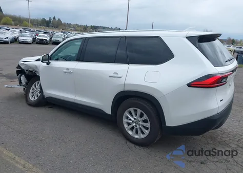 2024 Toyota Grand Highlander Xle from USA, damaged, VIN 5TDAAAB56RS060312